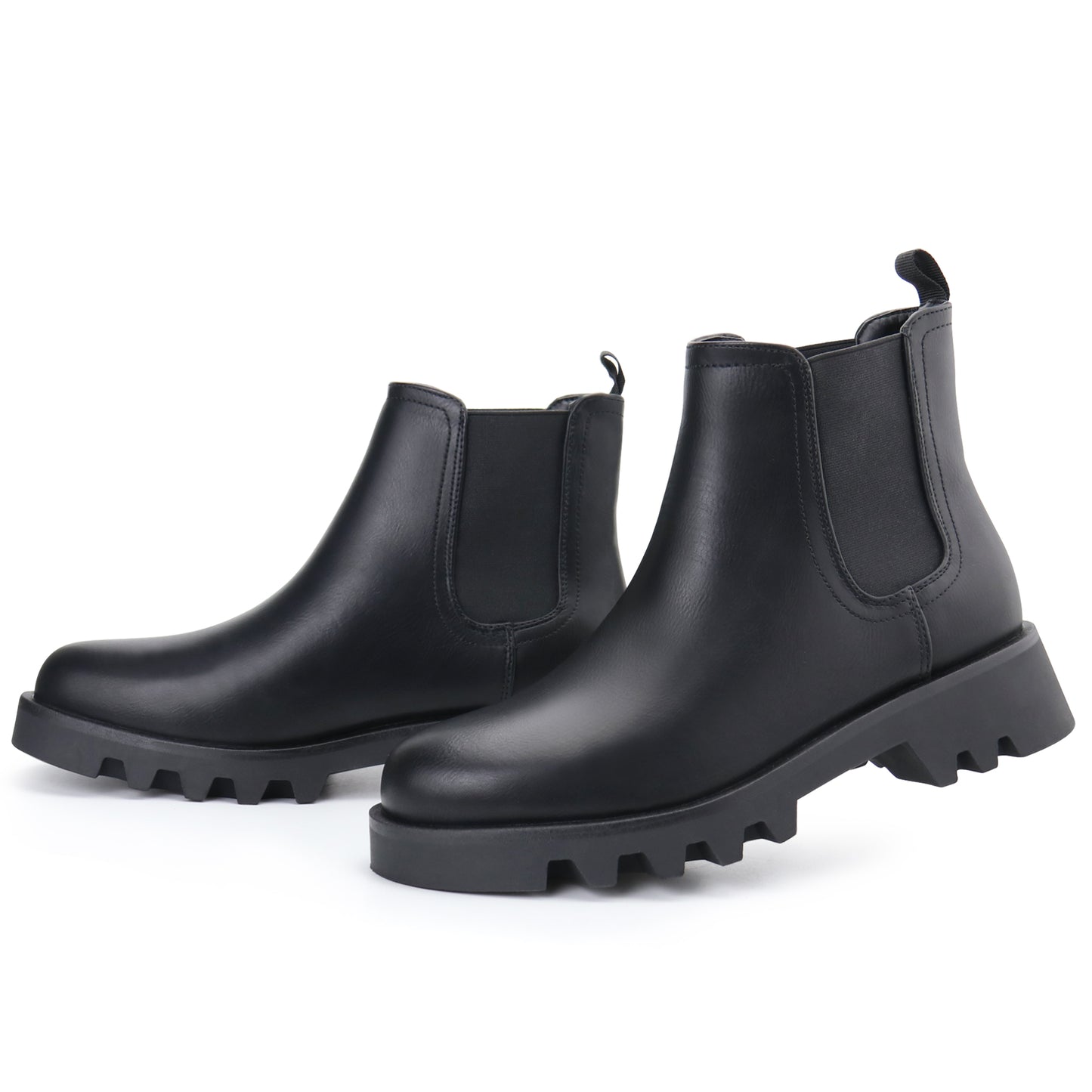benassal Women Elastic low Heel Ankle Boots